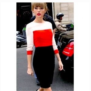 Kate Spade ♠️ color block dress